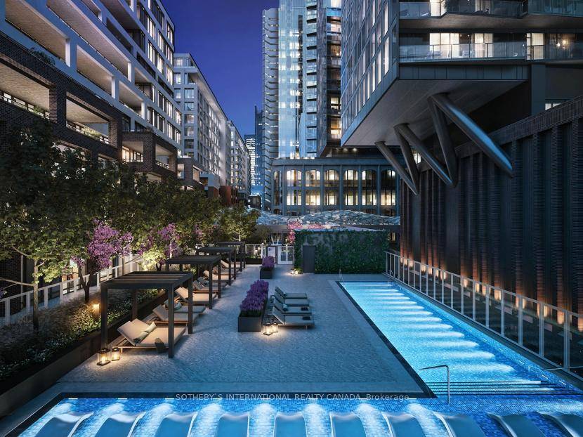 Behold the ultimate two bedroom masterpiece a dazzling fusion of contemporary design and exceptional luxury at The Well by Tridel.