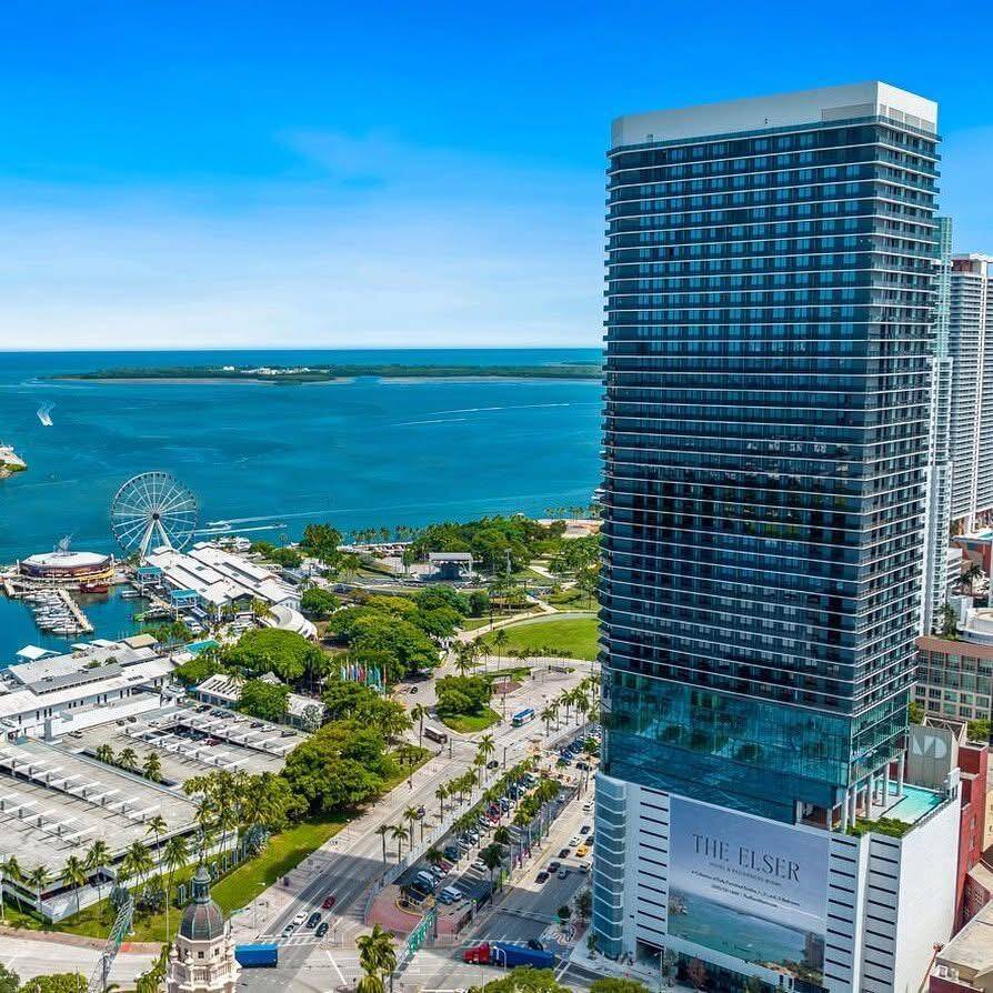 Sophisticated Fully Furnished 3BR 3BA Corner Unit Residence at The Elser Hotel Residences.