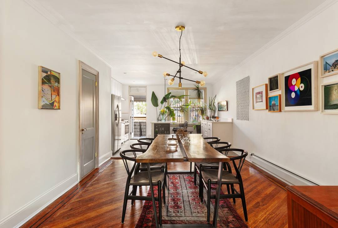 A rare Brooklyn townhouse opportunity with private outdoor space and a detached garage, offered at 925K.