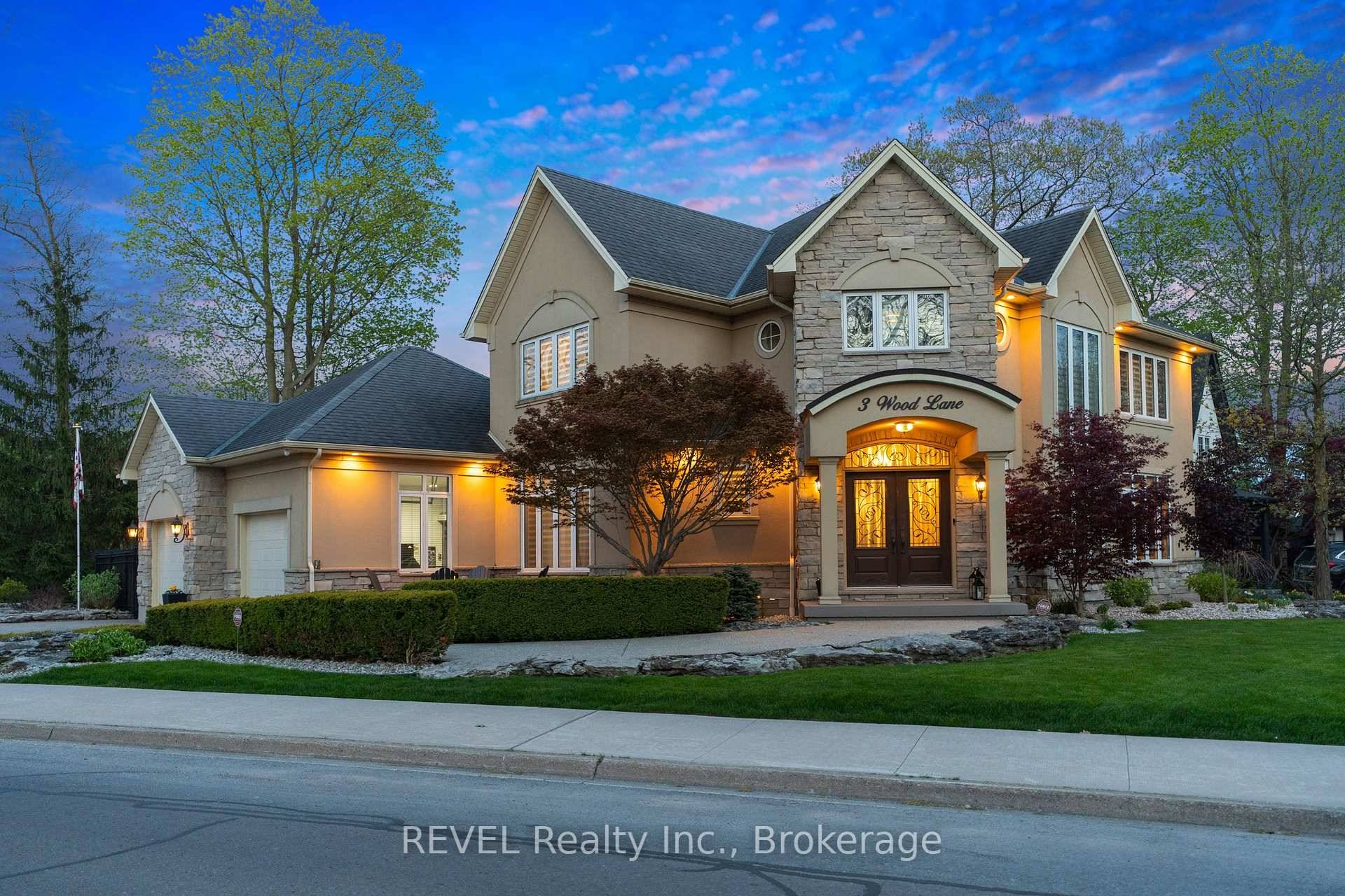 Welcome to 3 Wood Lane, an executive 2 storey home in Port Colborne's prestigious Westwood Estates.