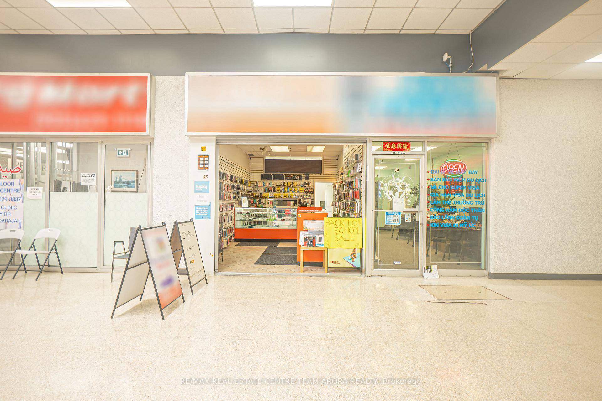 Sale of business of a successful Cell phone Accessories, Sim card, Cell phone Repair store located in a Prime 'A Grade Mall' in Mississauga.