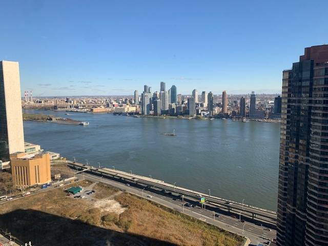 Enjoy the beautiful river views from the 41st floor of the Corinthian Condominiums in this nicely renovated 2 Br 2 Ba home.