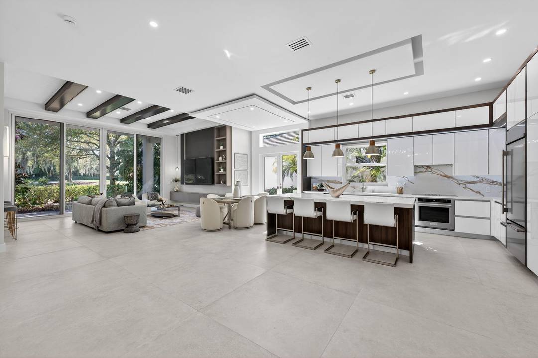 Fabulous, fully redesigned and updated home featuring 3 bedrooms, 3 bathrooms all ensuite, plus a private office den.