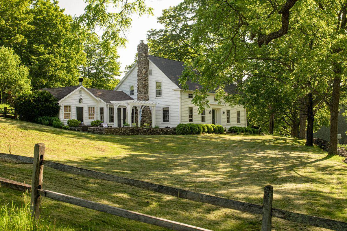 A classic, c1790 Hudson Valley farmhouse on 120 acres, you own as far as the eye can see.