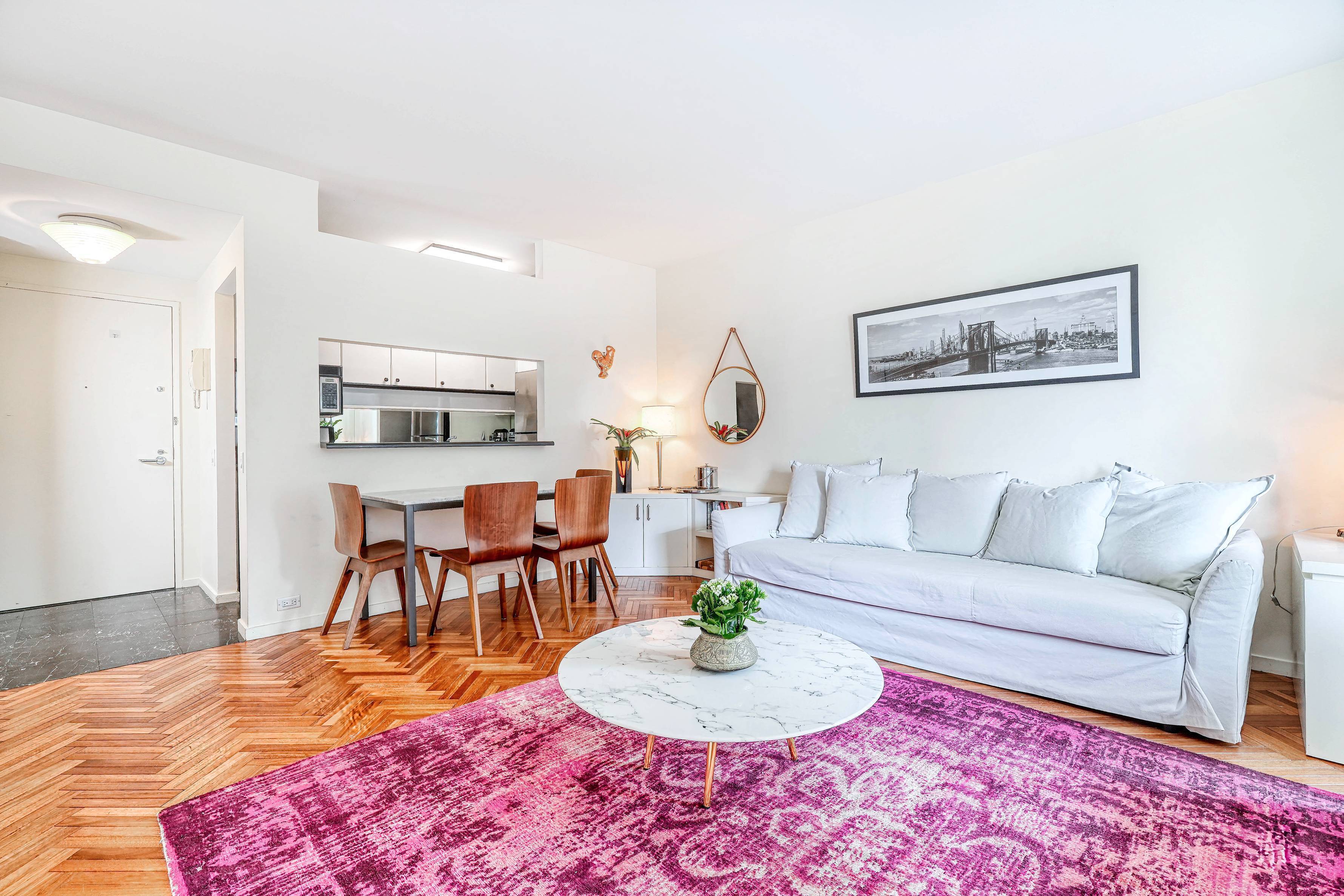 Welcome to Residence 3104 at CitySpire a luminous, north facing one bedroom soaring high above the city on the 31st floor.