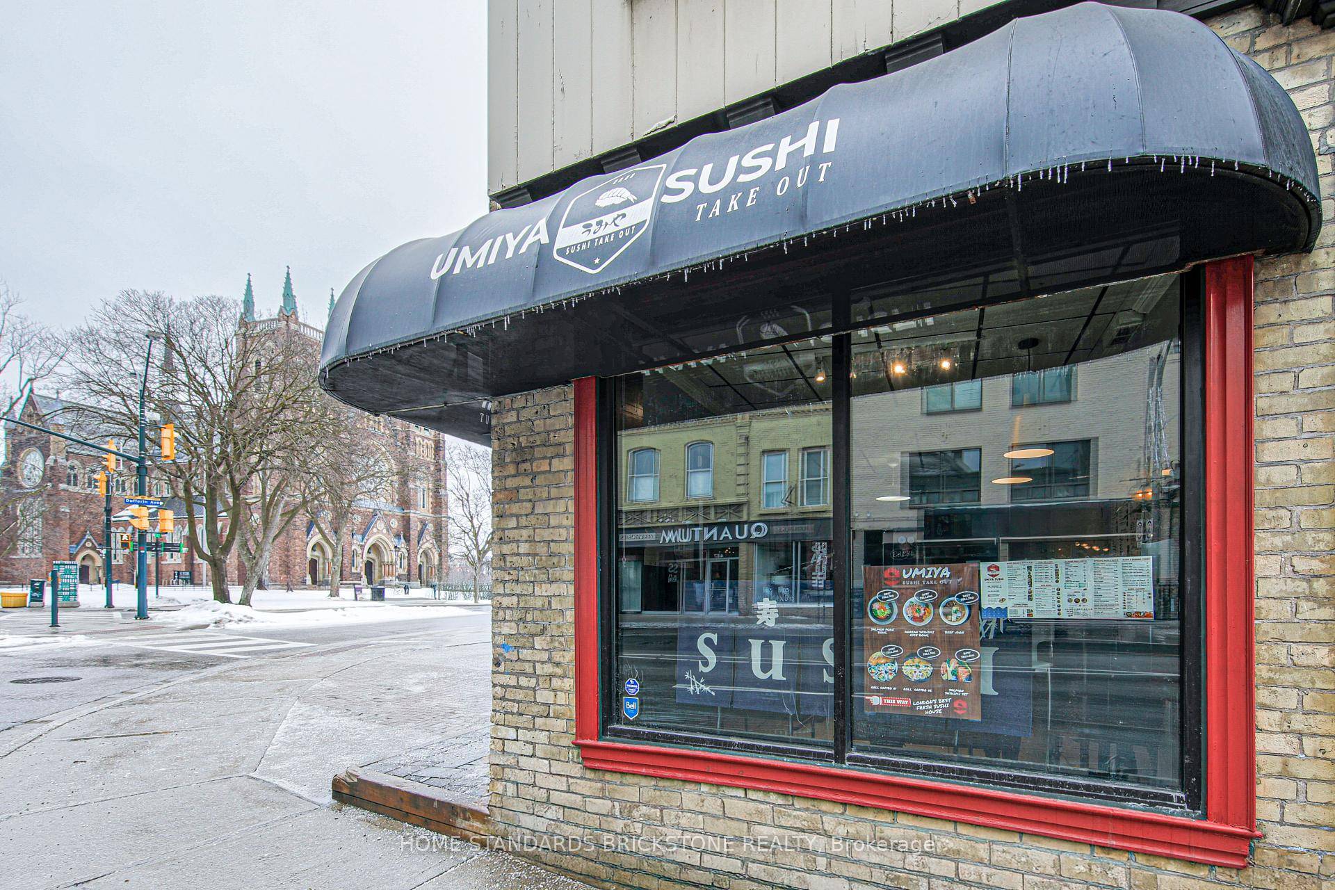 Sushi Restaurant takeout only Prime Located in the heart of London Downtown, this well established restaurant is surrounded by high rise condos, commercial and residential properties and Victoria Park with ...