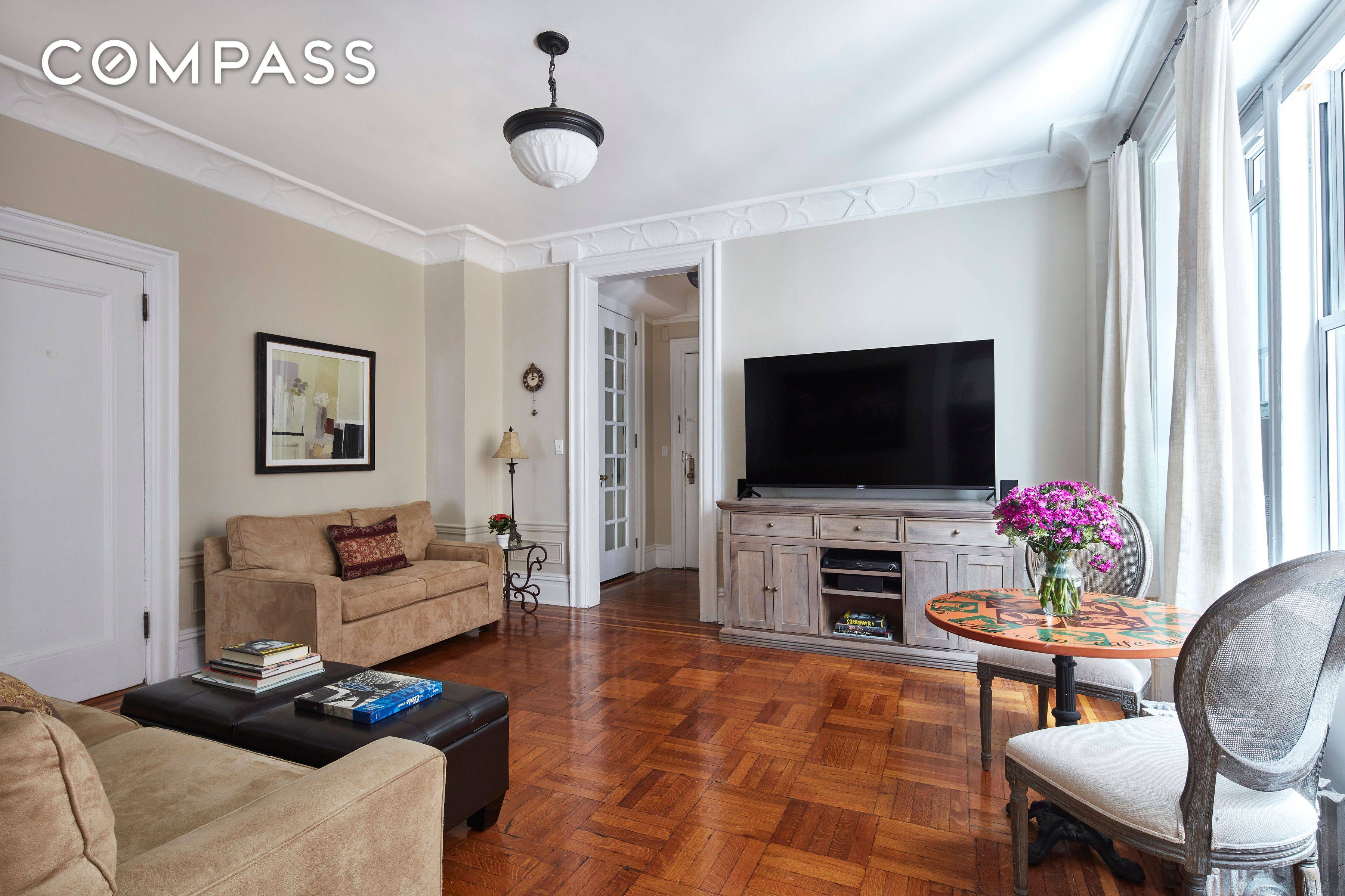 Timeless Charm Meets Modern Sophistication at The Adlon Residence 4H Welcome to Apartment 4H at The Adlon, one of Manhattan s most distinguished and historic pre war cooperatives.