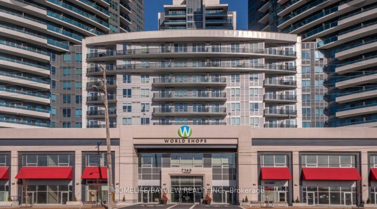 World On Yonge Is A Complex With Residential, Hotel, Retail, Offices, Commercial Units.