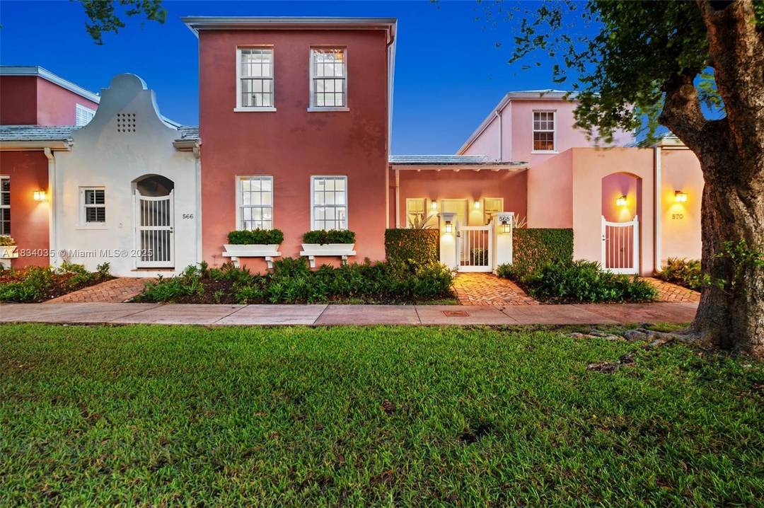 Charming Bermuda Village created in the spirit of the exotic 1920s Gables residential enclaves built by legendary developer George Merrick.