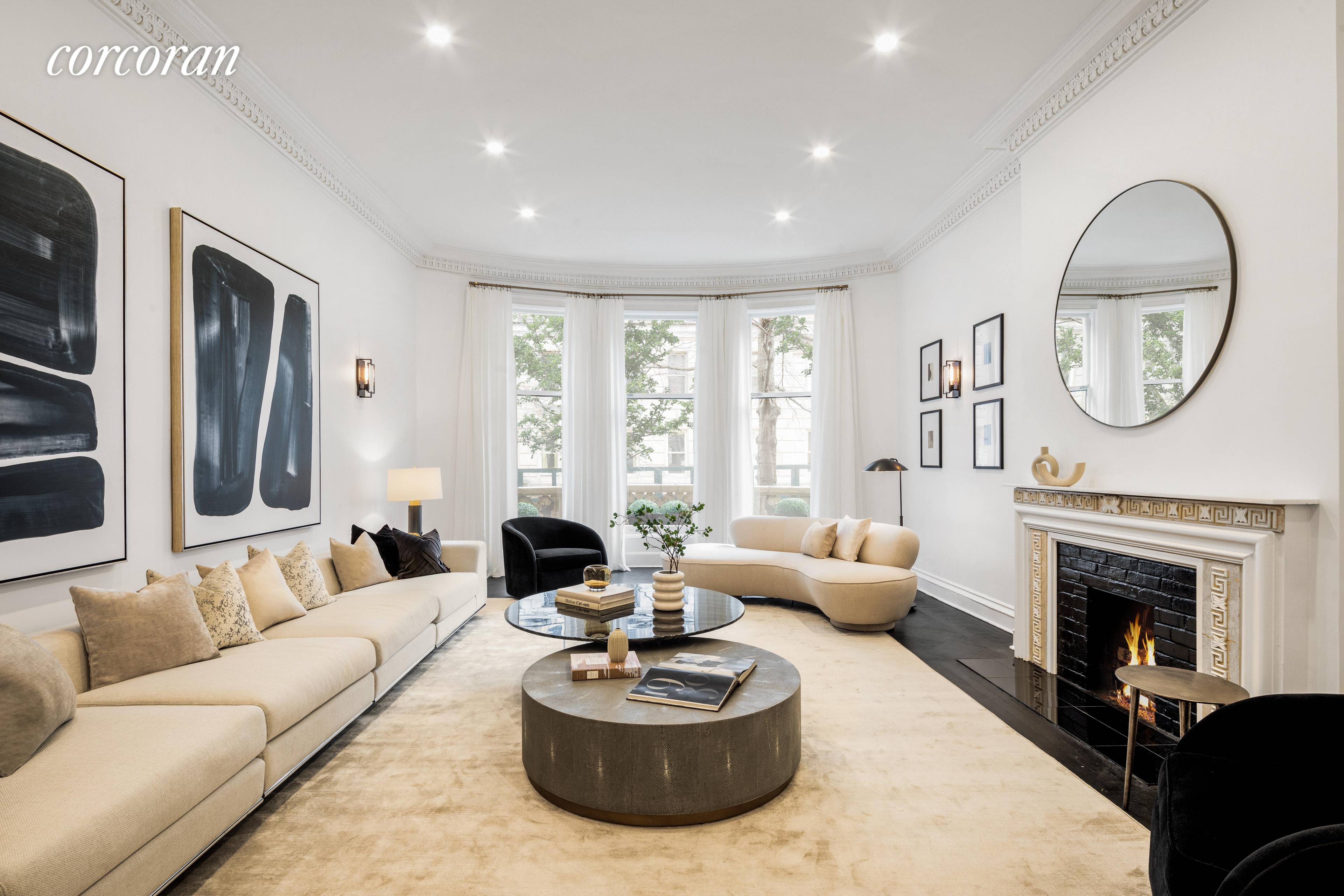 This home offers incredible scale, light and functionality.