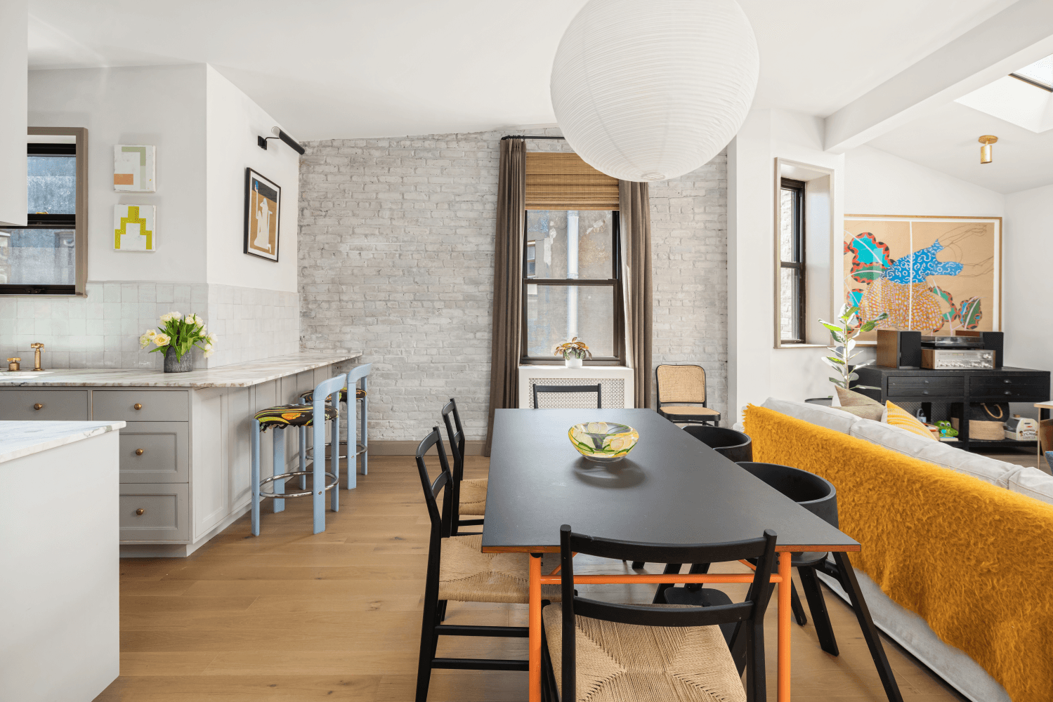 Nestled on one of the most charming tree lined blocks in the West Village, 15 Jones Street 6A is a rare offering a meticulously renovated 3 bedroom, 2.