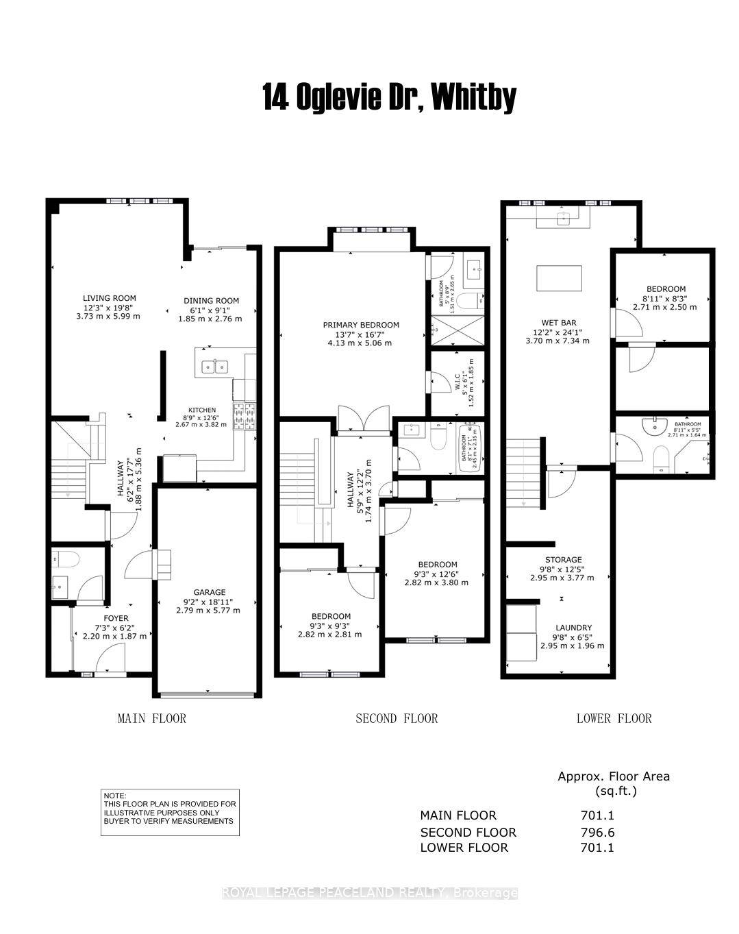 Gorgeous Freehold Townhome in Desirable Taunton Woods !