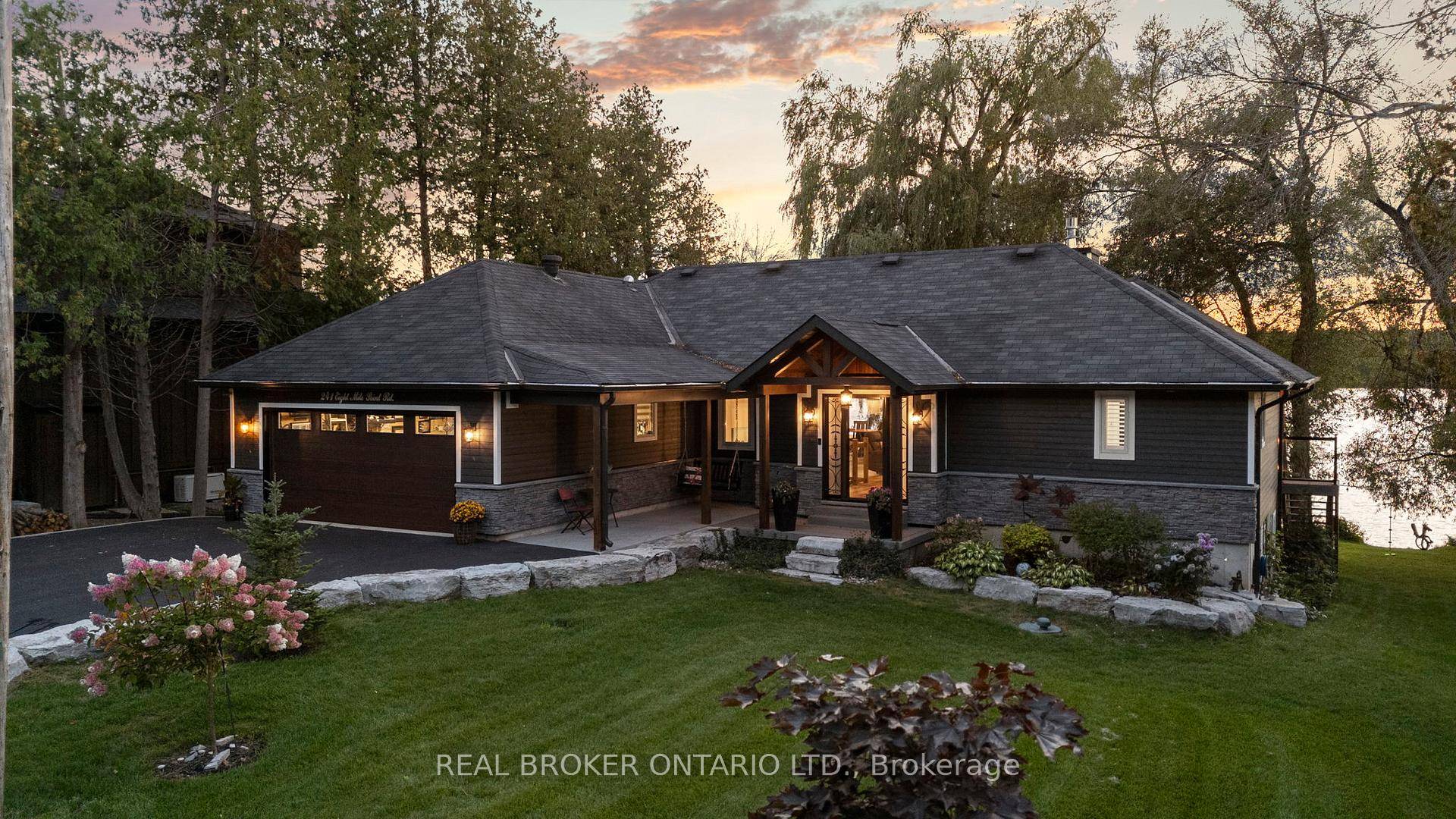 Welcome to your private lakeside retreat on prestigious Eight Mile Point.