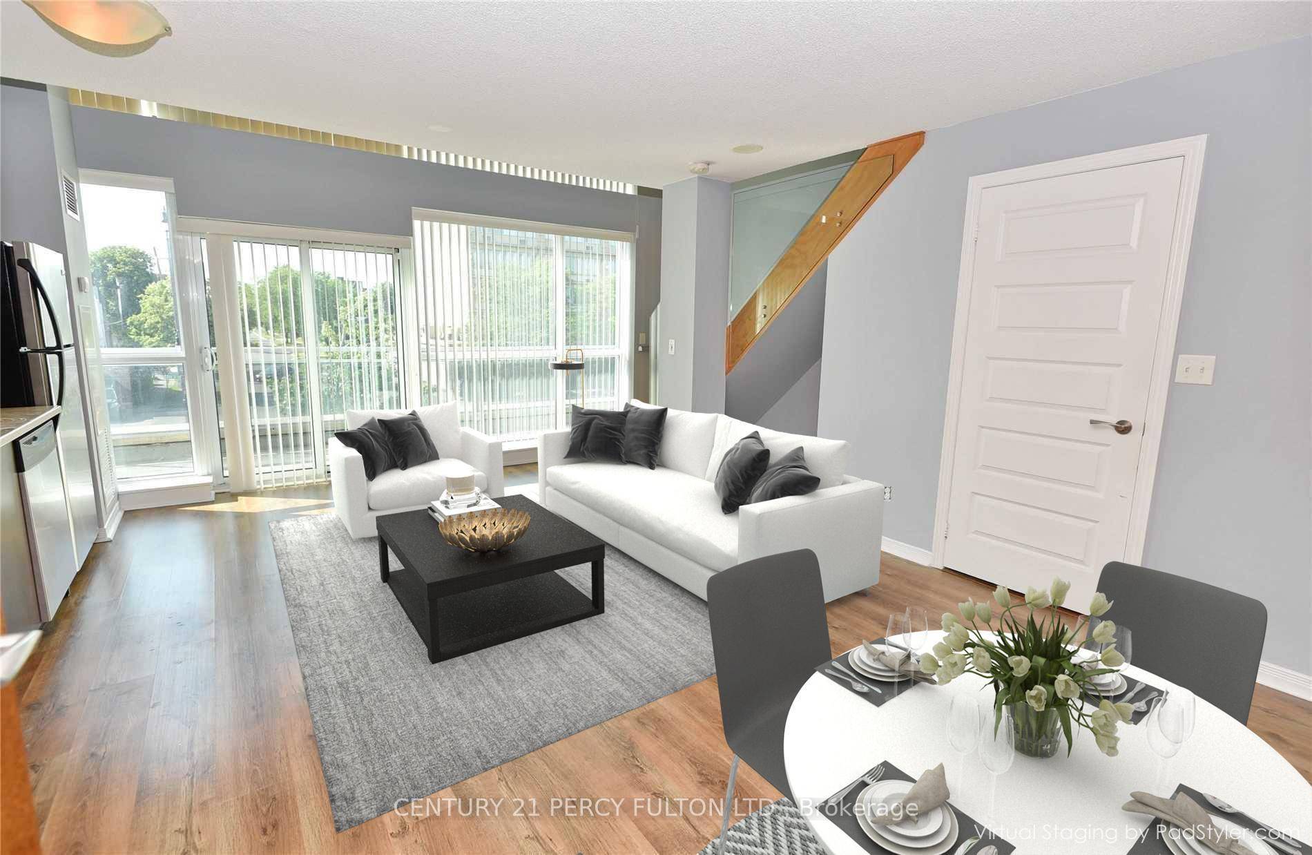 Ultra Modern Loft Condo w floor to ceiling windows.