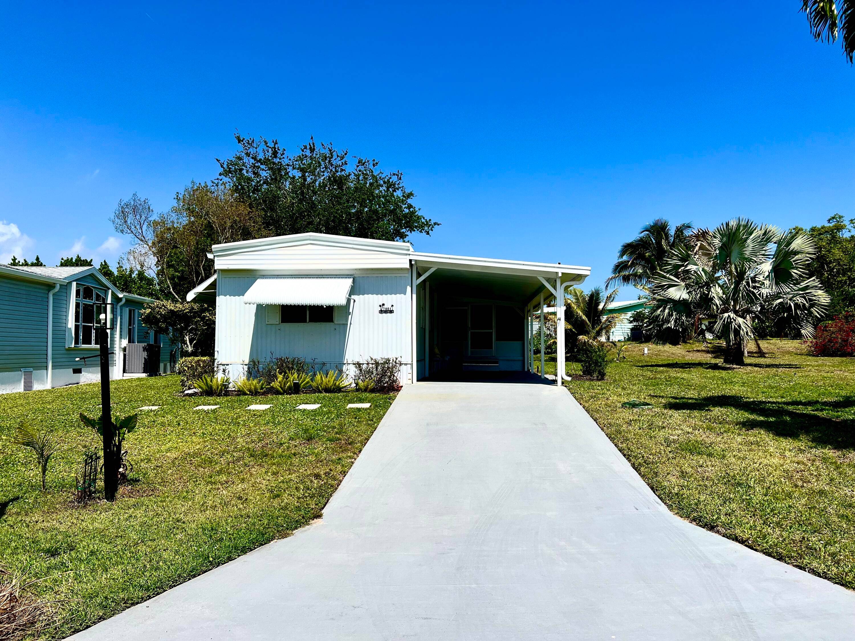 Newly renovated 2 bedroom, 2 bath home has many updates including new luxury vinyl flooring throughout, new white shaker kitchen cabinets, counter tops and stainless steel appliances.