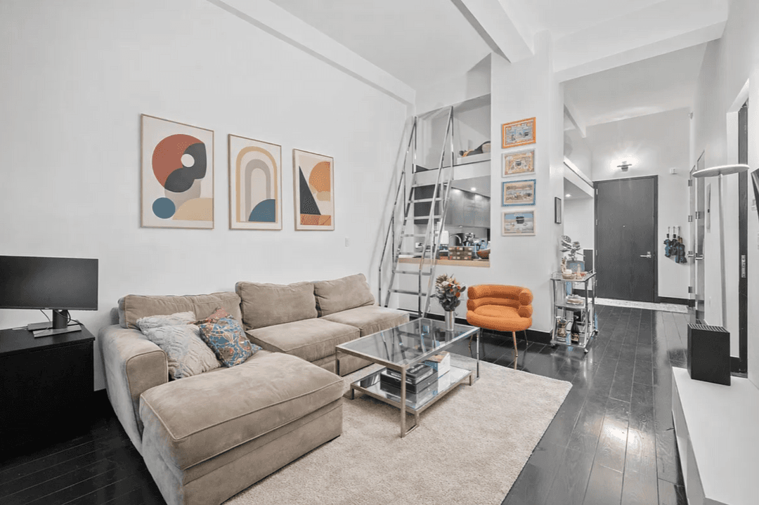 Sophisticated contemporary living meets downtown convenience in this exceptional one bedroom residence with a versatile loft space at 254 Park Avenue South Condominium in the heart of Flatiron.