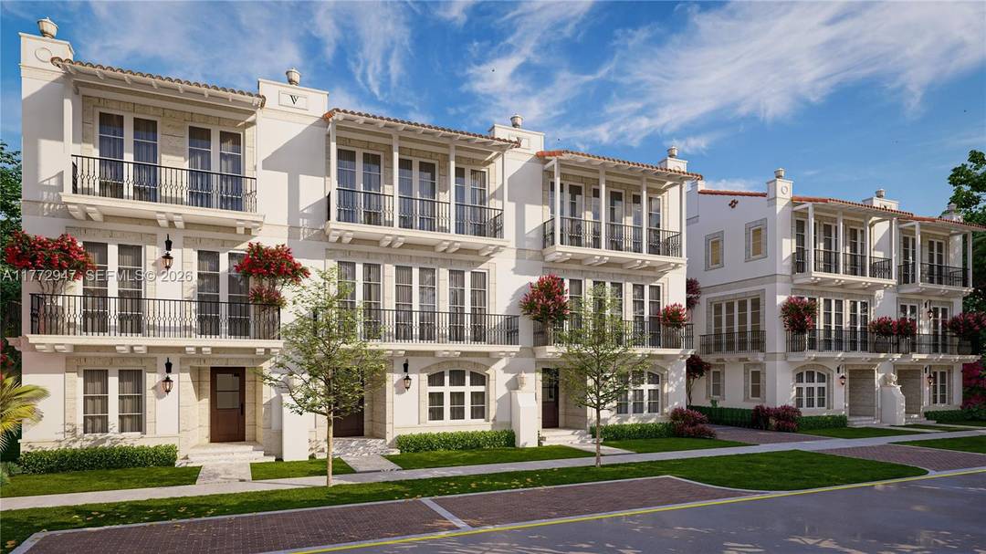 Via Veneto offers an exclusive collection of 10 bespoke brownstones in Coral Gables, each spanning 5, 300 5, 500 sq ft.