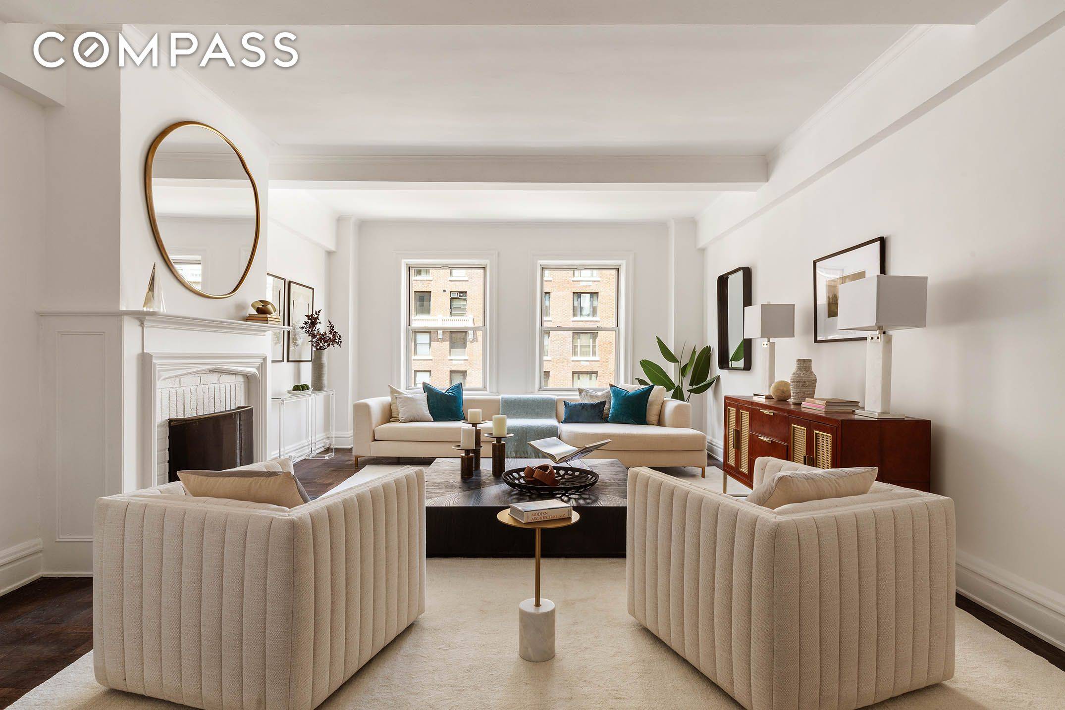 Sunlit High Floor Pre War 3 Bedroom Apartment This rare, sun drenched classic 8 room apartment is situated on a high floor with stunning views of Park Avenue, showcasing original ...
