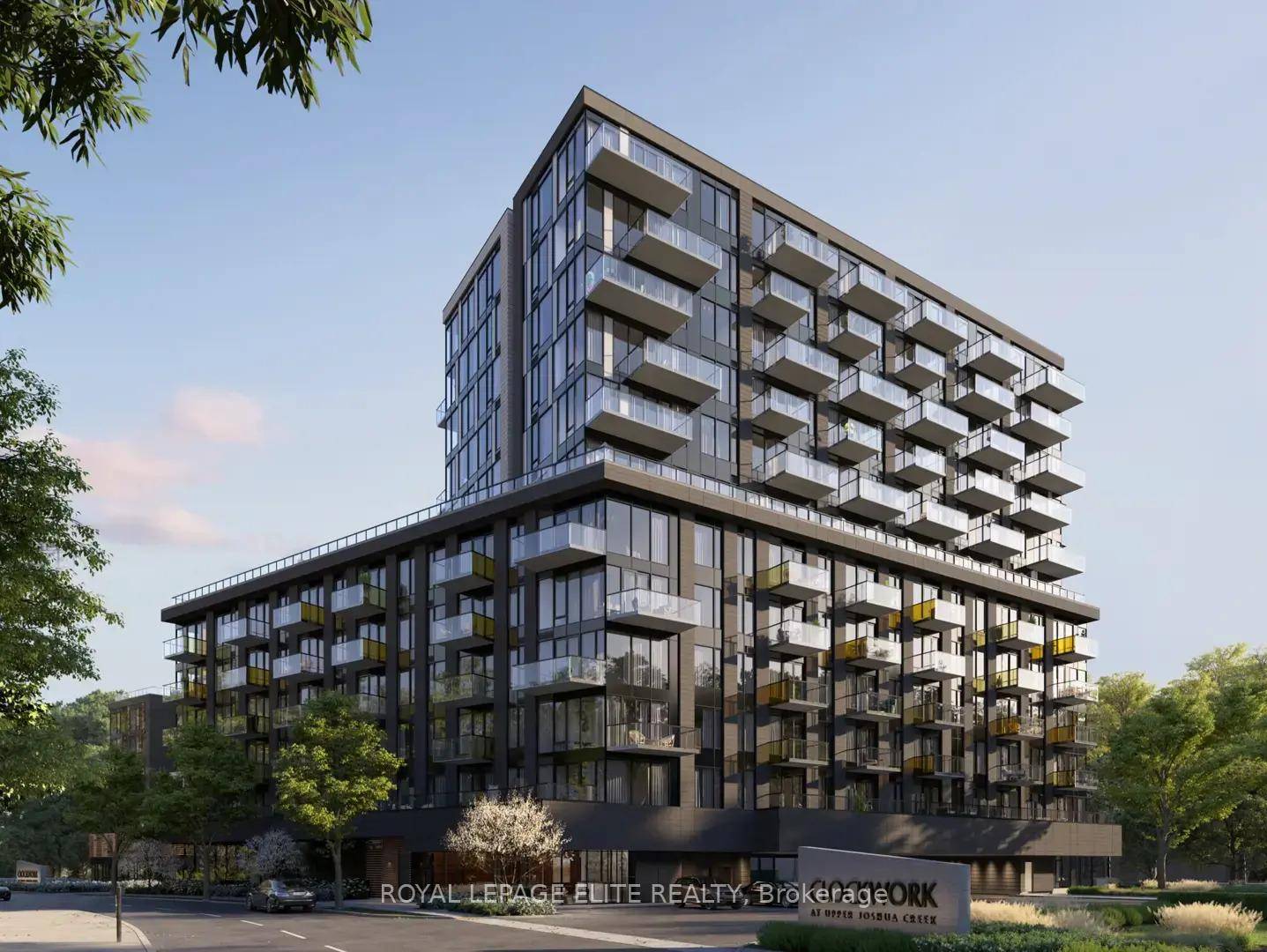 Beautiful Brand New Luxury 1 Bedroom plus Den on the 11th floor with unobstucted view from balcony, In Mattamy's Clockwork At Upper Joshua Creek location.
