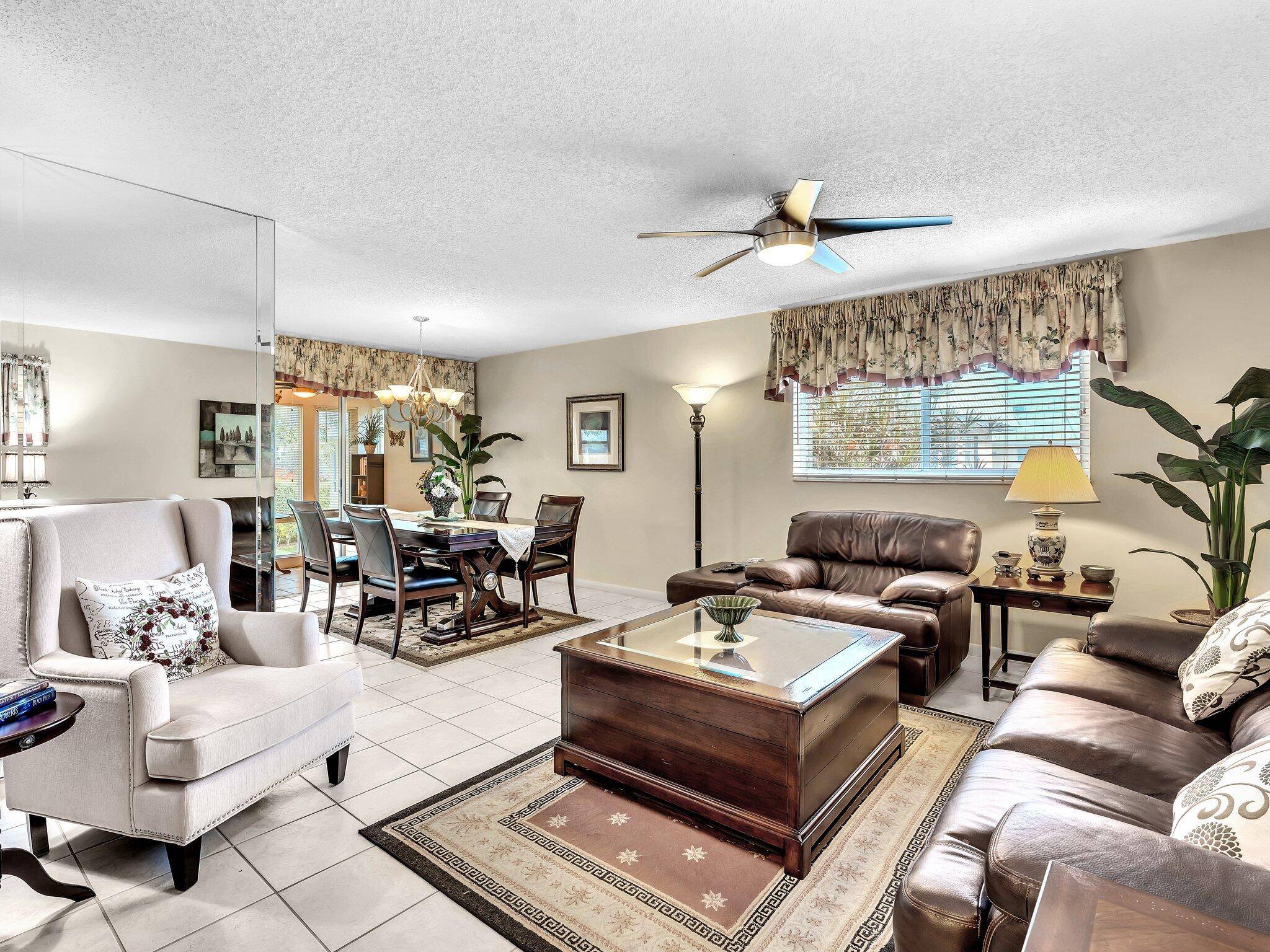 Resort Style Corner Condo Elegance, Comfort Prime East Boynton Location.
