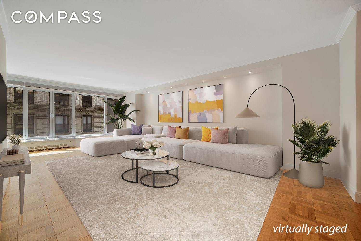 200 Central Park South, 11K Sun Splashed 650 SF Alcove Studio 929, 000 w LOW Maintenance 1, 260.