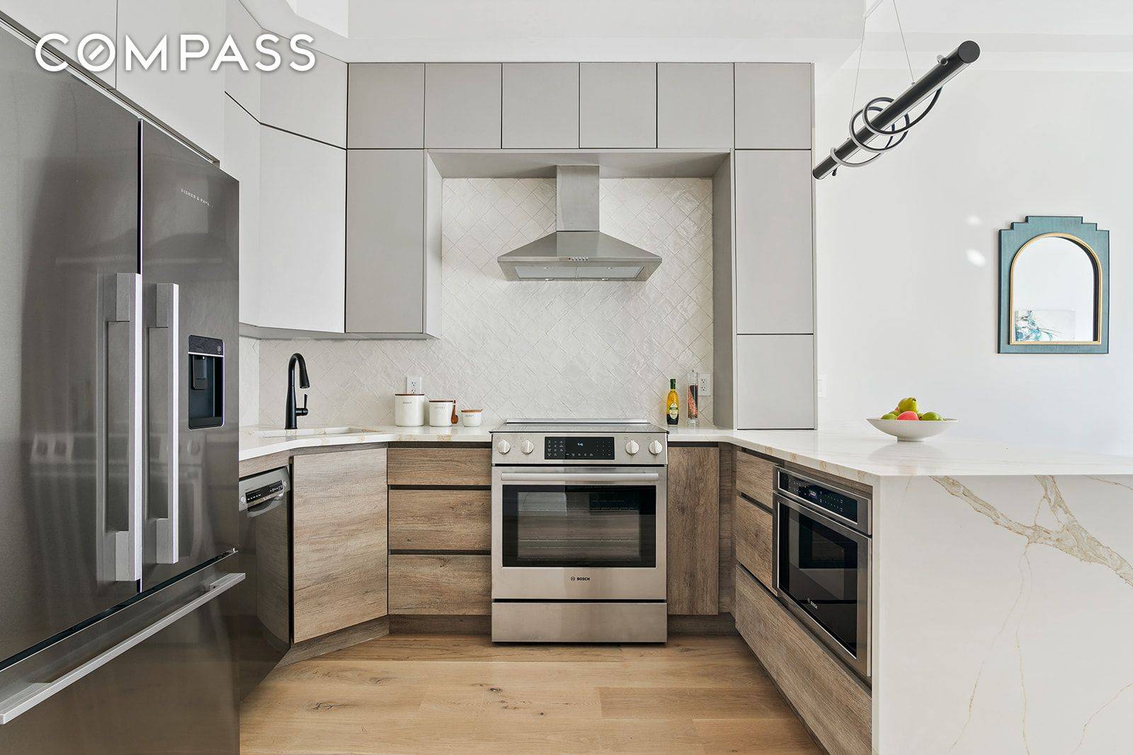 Welcome to Unit 4A at 1251 Pacific this stunning 2 bed, 2 bath penthouse offers floor through living with premium finishes throughout.