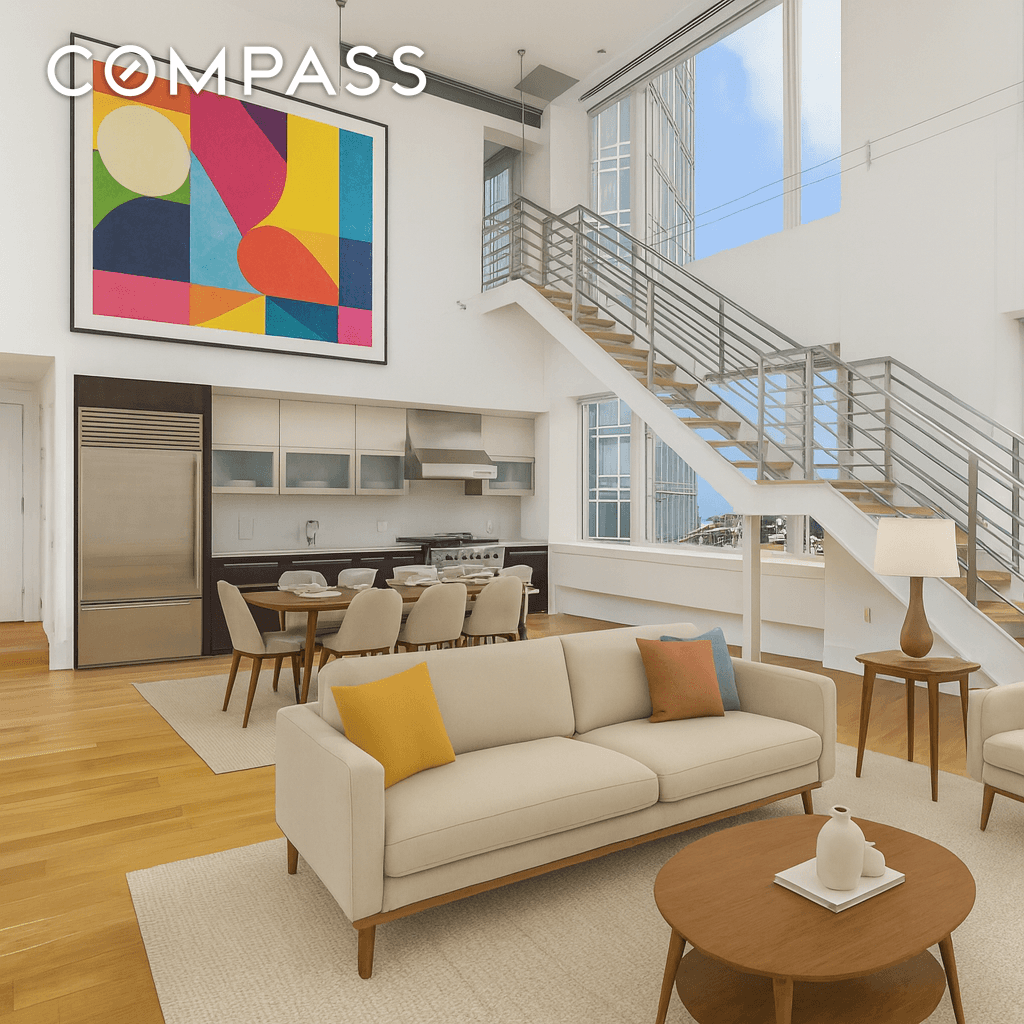 Seeing is believing ! This prime Soho loft in the sky leaves nothing to the imagination.