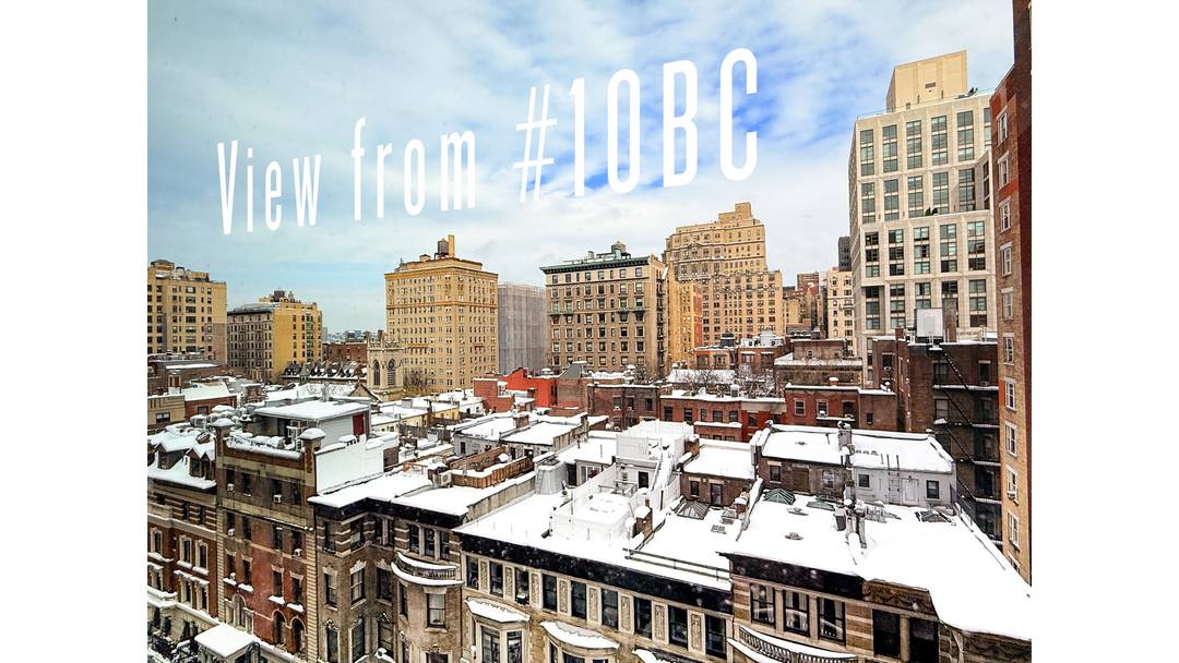 As you enter apartment 10B, you will be greeted by soaring 16.