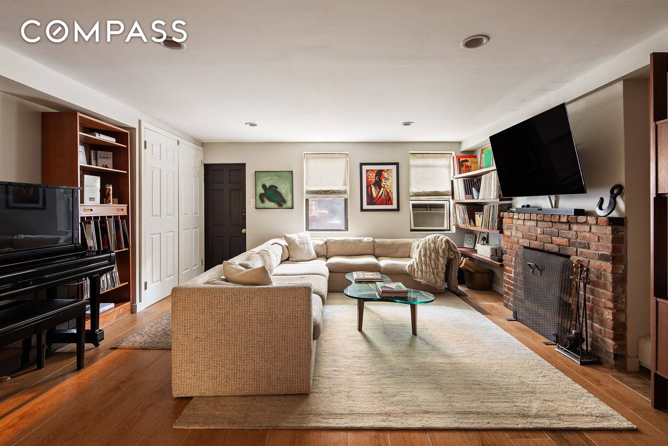 Located on one of Red Hook s most sought after tree lined streets, this newly renovated three story townhouse offers a blend of modern comfort and artistic charm.