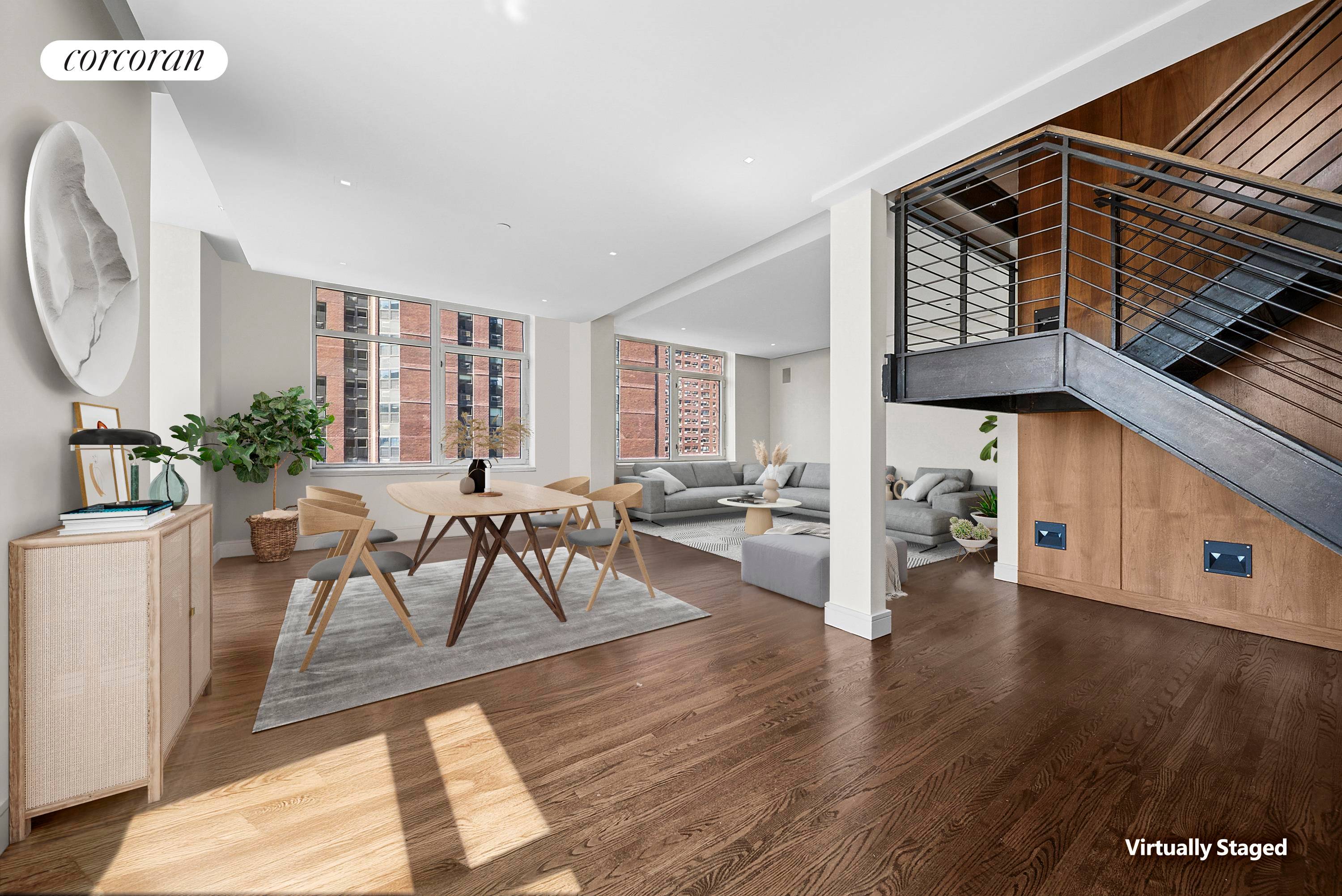 Expansive 5 Bedroom Duplex with Panoramic City Views This rare 5 bedroom, 3.