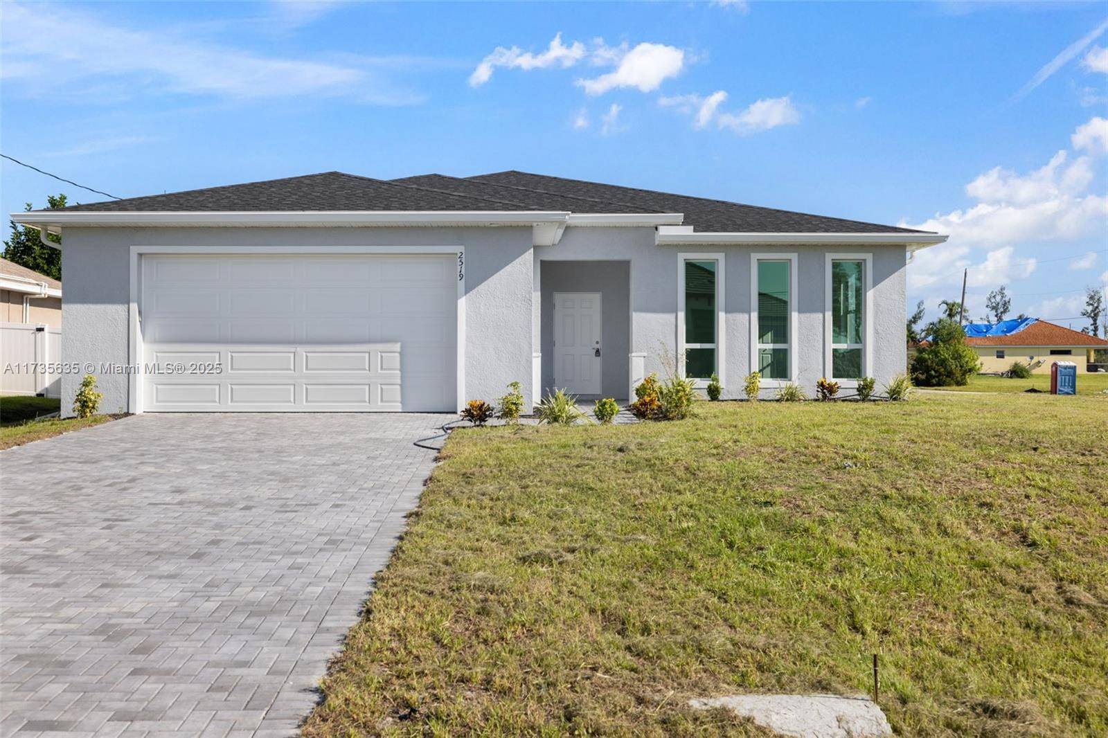 Newly built in 2023, this 4 bedroom, 2 bathroom home offers a spacious, split floor plan for added privacy.