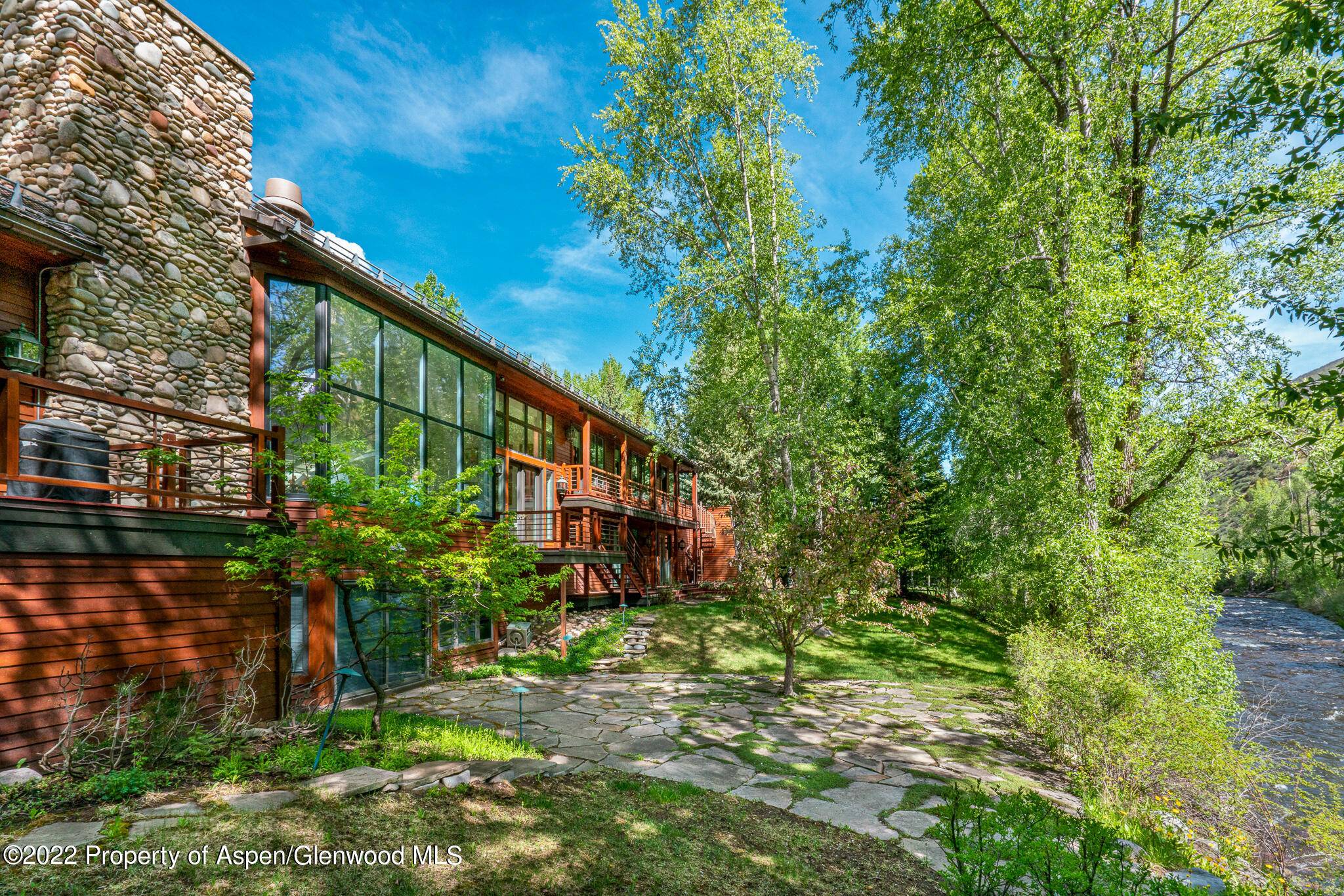 Red Butte River Front Estate, Aspen Colorado.