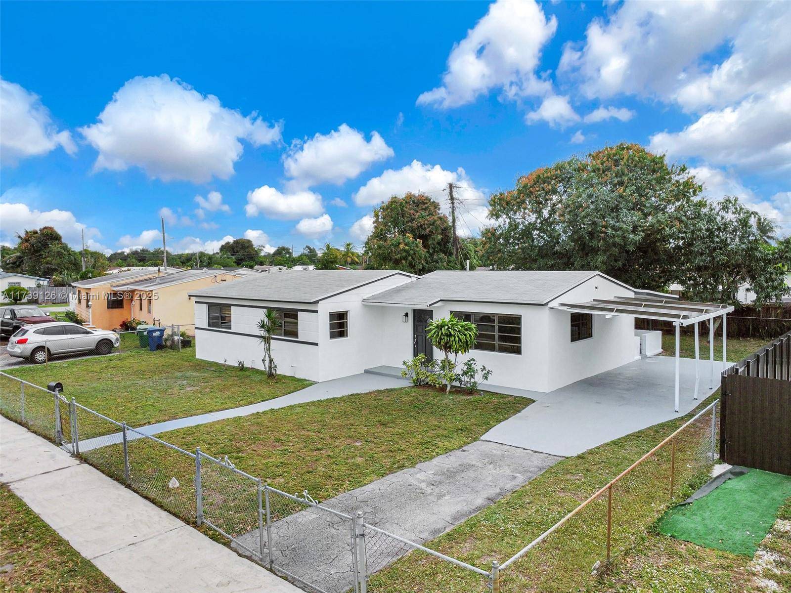 Discover this beautifully updated 3 bedroom, 2 bathroom home in the heart of Miami Gardens.