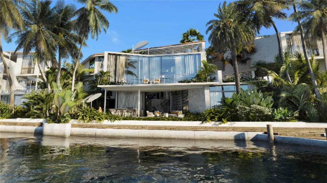 Villa Riva is a newly constructed waterfront residence within Prescott Estates, offering scale, privacy, and direct access to Biscayne Bay.