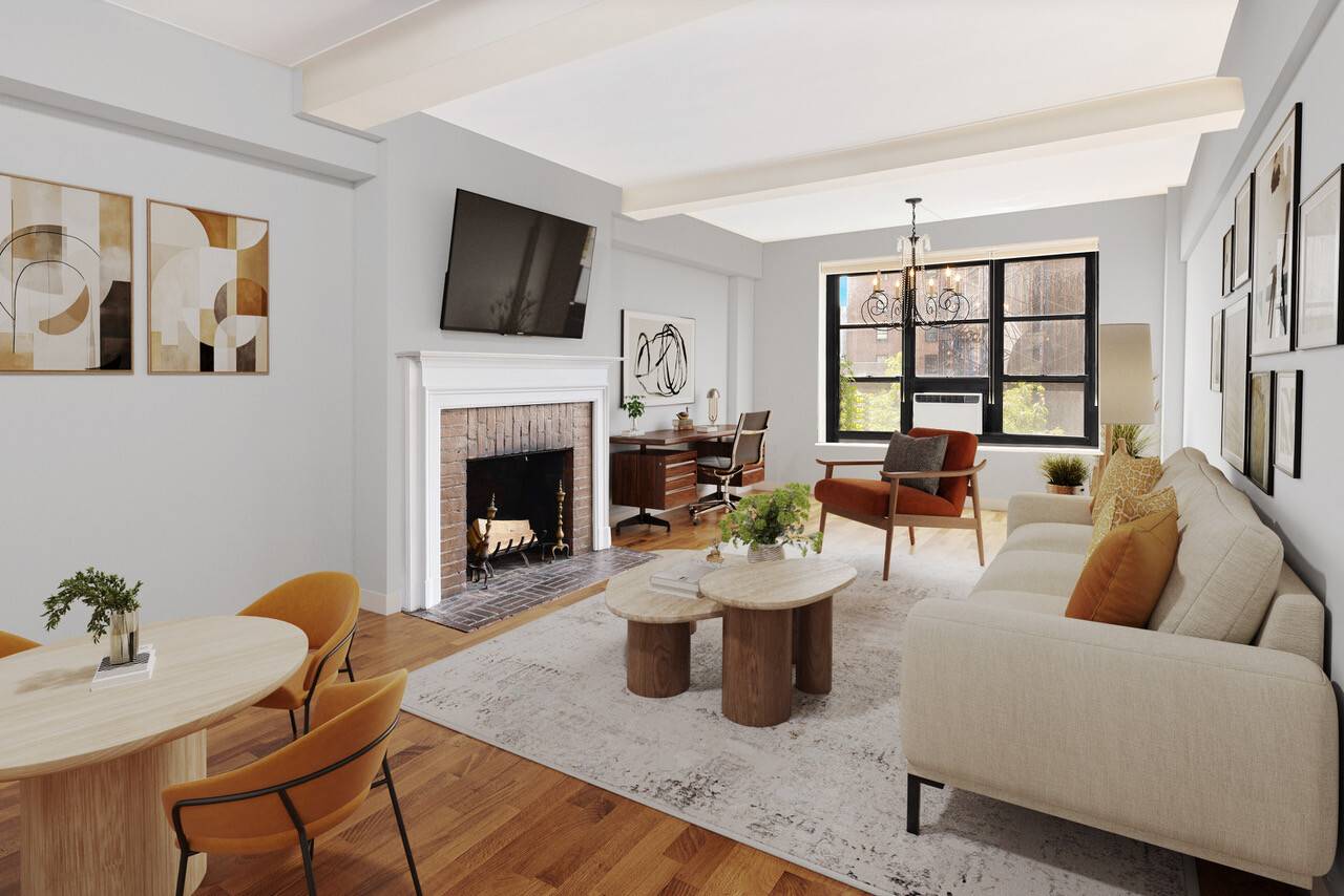 Sun Drenched Prewar Elegance in the Heart of Gramercy Welcome to Apartment 6H at The Gramercy House, an oversized, beautifully maintained one bedroom co op home in one of Gramercy's ...