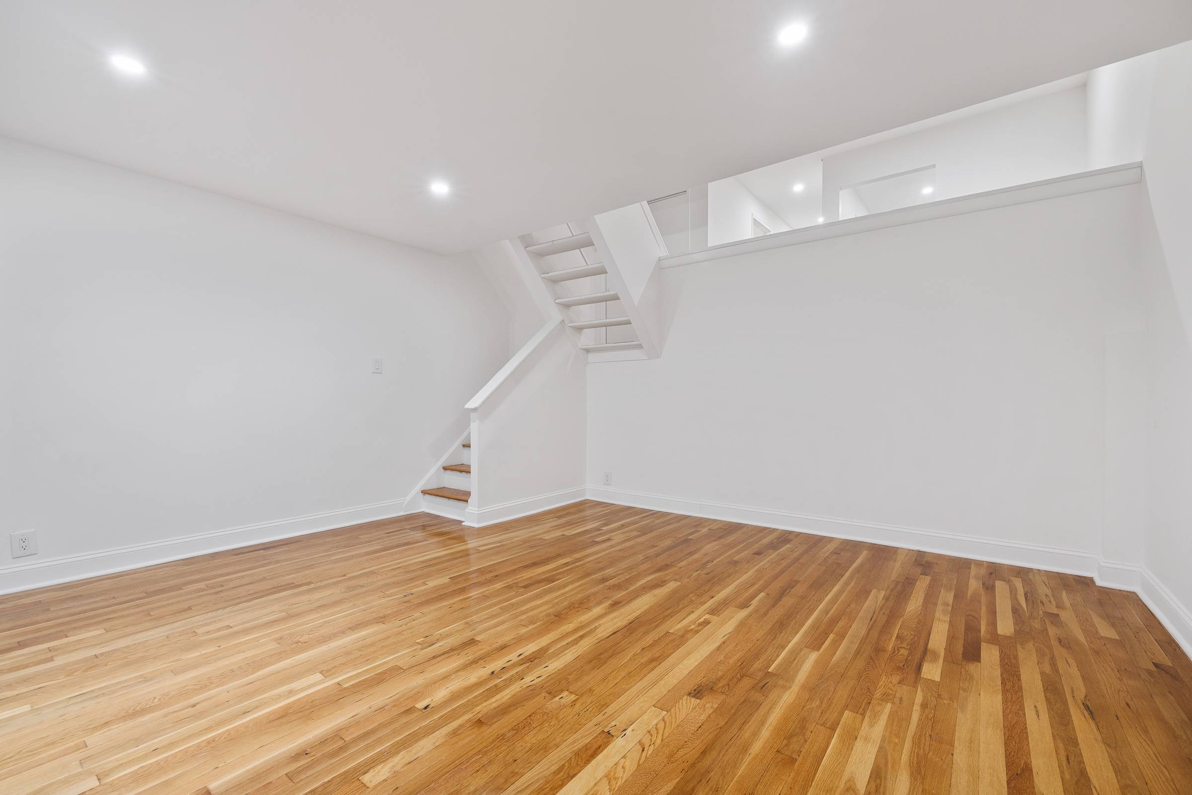 Newly renovated 1 bedroom Convertable 2 bedroom, 1 bathroom featuring a spacious layout with stainless steel appliances, and abundant closet space.