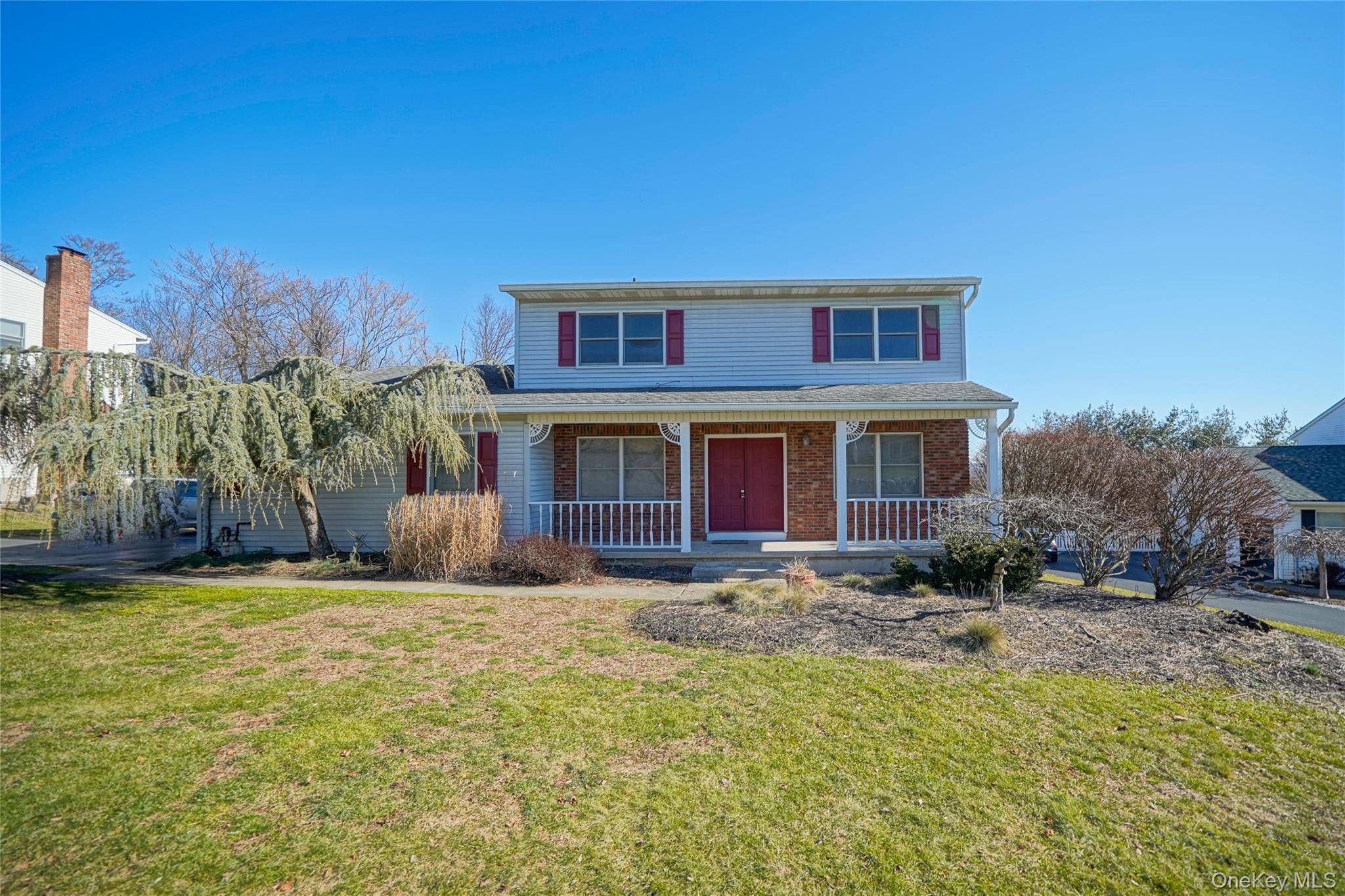 AVAILABLE IMMEDIATELY. THIS MINT CONDITION, JUST UPDATED 4 BEDRROM 3 FULL BATHROOMS CLASSIC COLONIAL WITH FULL WALKOUT BASEMENT.