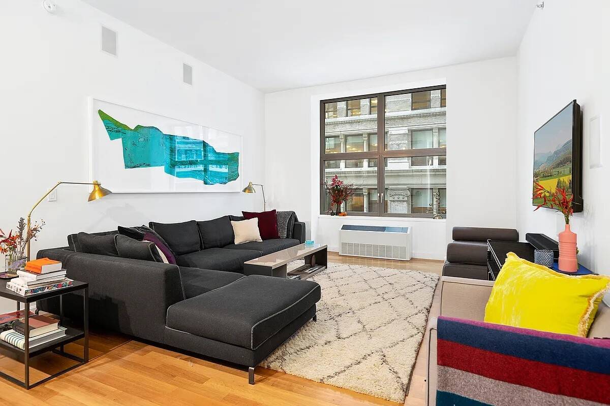 Experience contemporary luxury in this stunning two bedroom, two and a half bath residence at the iconic 240 Park Avenue South.