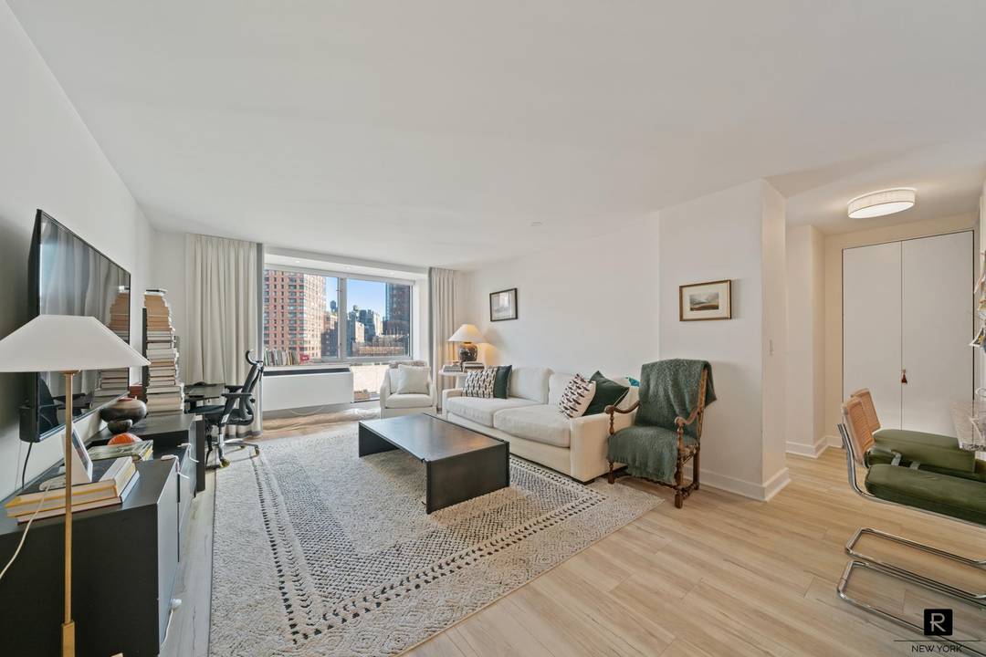 Rarely available two bedroom, two bath condo at the Grand Millennium, located on 66th Street amp ; Broadway in Lincoln Center.