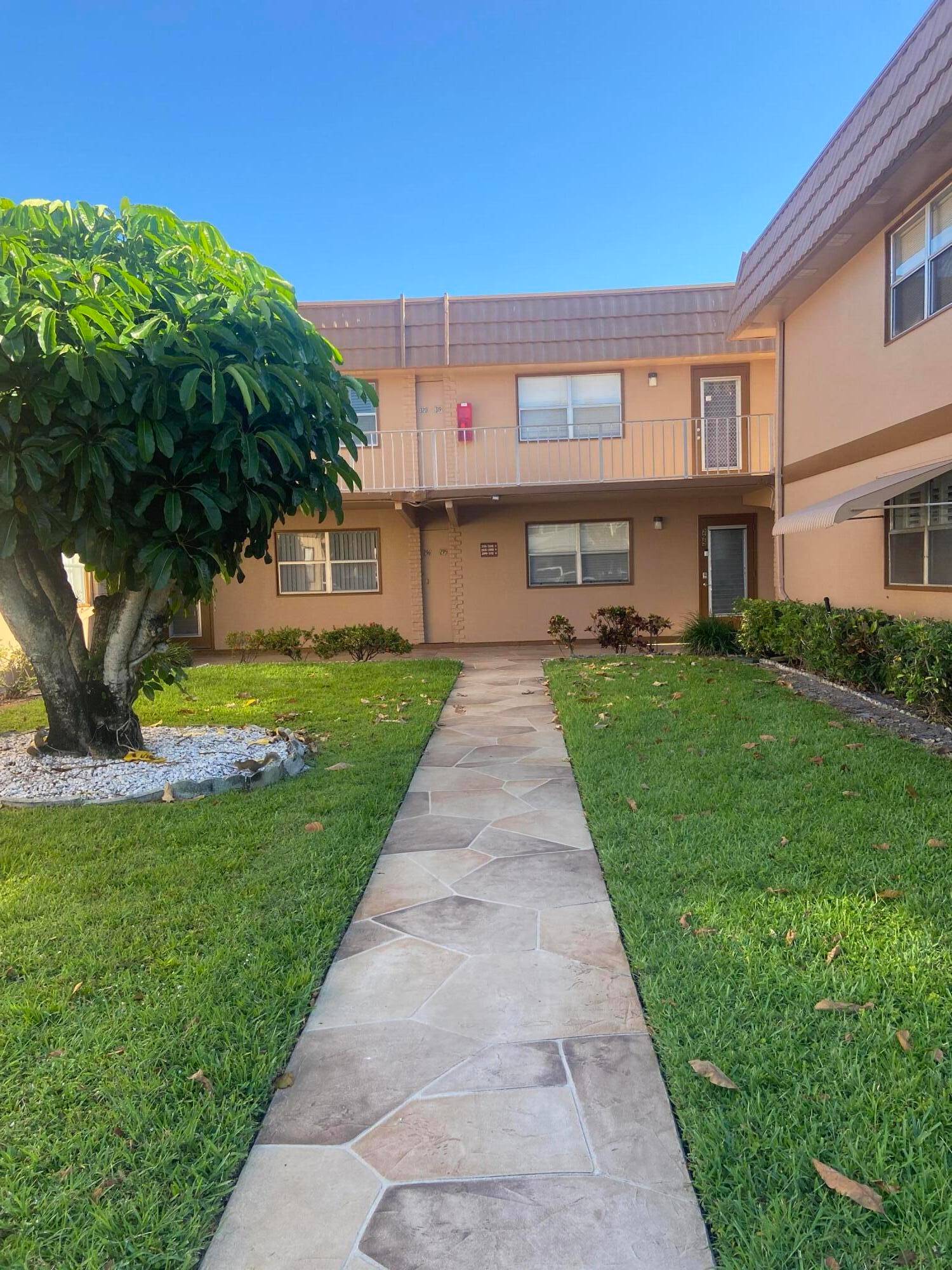 Great 1st floor unit. Spacious 1 bedroom 1 1 2 bath with A C patio area.