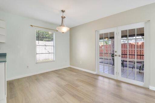 Three bedroom, 2. 5 bath, one car garage, detached single family home in the heart of Jupiter.