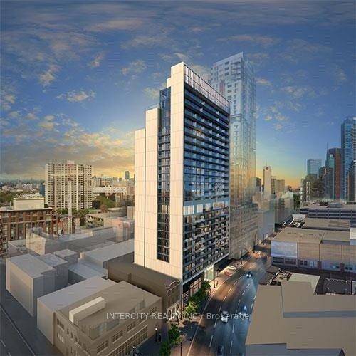Located on the 25th floor in the heart of Toronto's Entertainment District, this fully professional furnished suite at 330 Richmond St.
