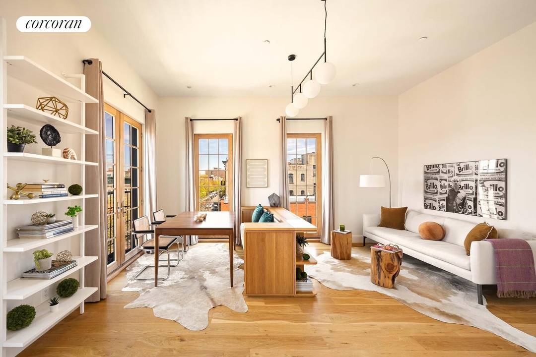 Rarely does condo with such amazing light and scale come to market in Bedford Stuyvesant !