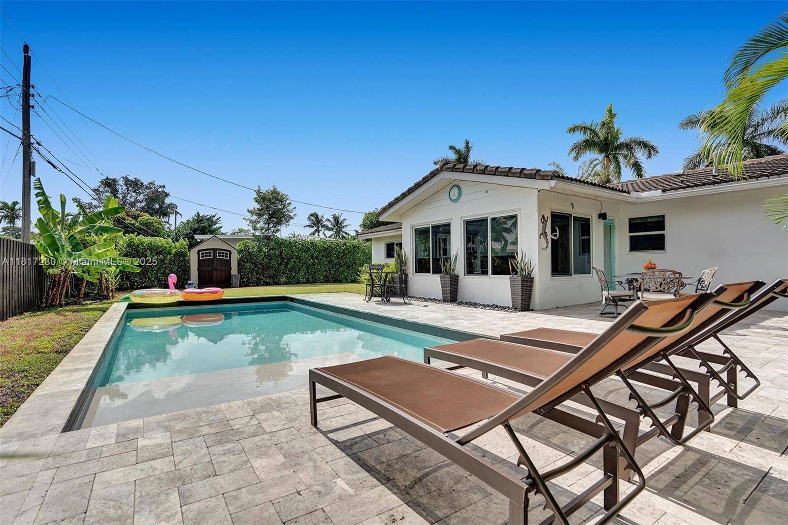 Stunning, recently updated, pool home awaits.