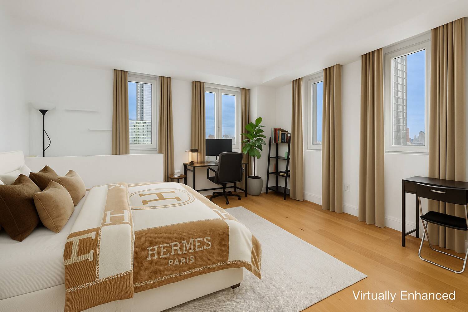A Pristine Studio with 15 year tax abatement still in effect through 2033, now available at The Hero !