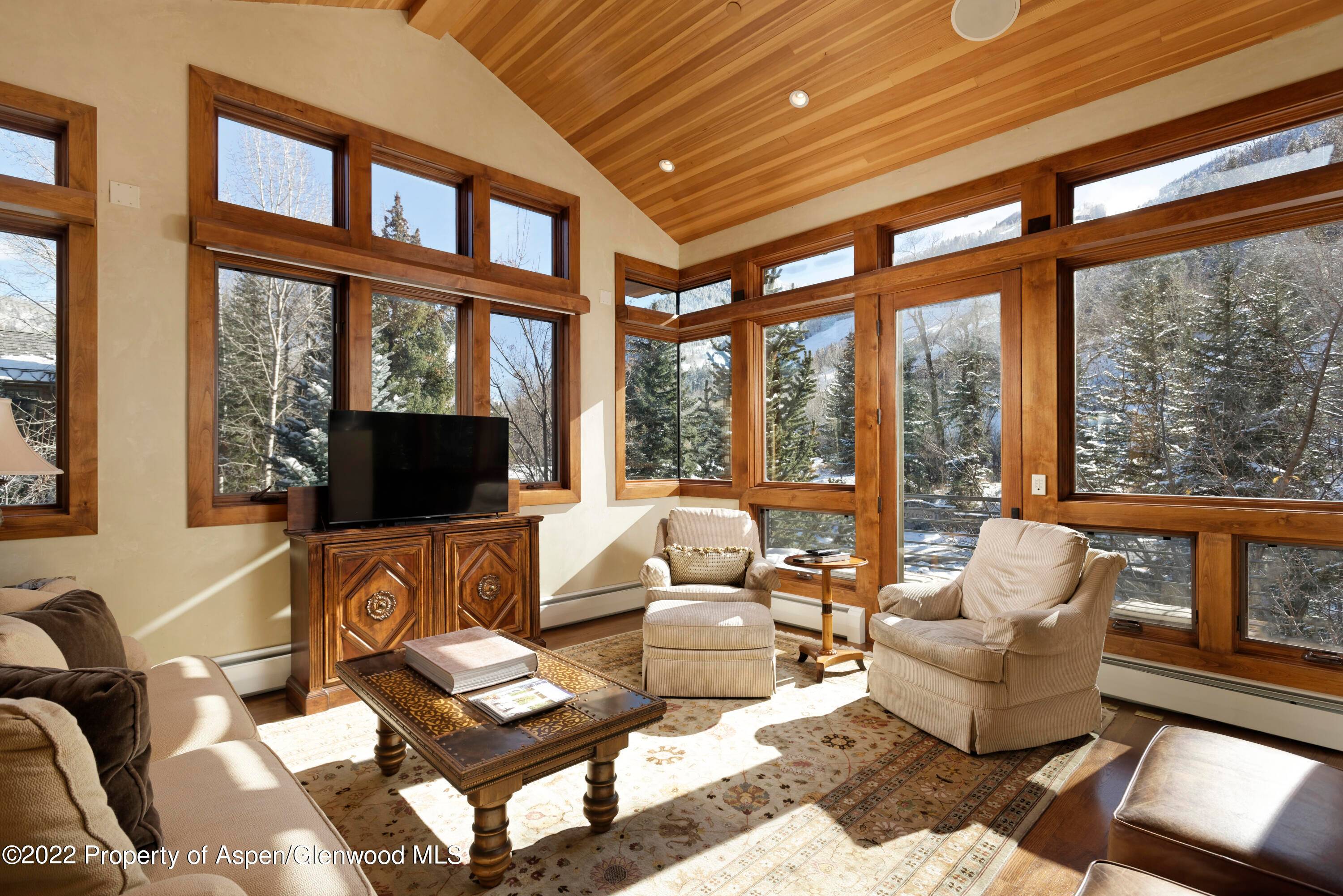 Located just three blocks from Aspen's downtown commercial core on a quiet residential street this is the perfect downtown home for your Aspen retreat.