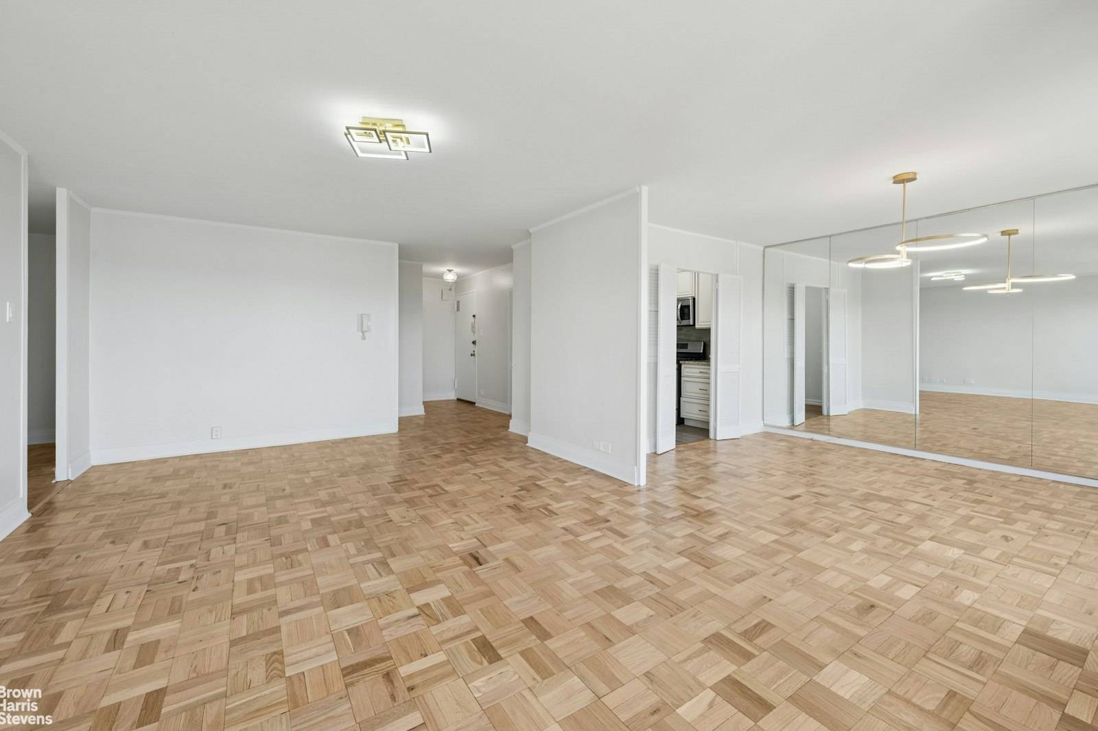 Don't miss this opportunity to move right in to a newly renovated corner two bedroom, two bath with a terrace and river views at the luxurious Winston Churchill.