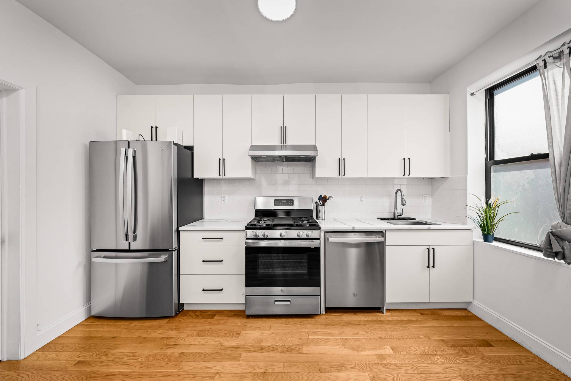 Welcome to 1860 Flushing Avenue, a rare, semi detached 27 foot wide brick two family home that combines exceptional scale, thoughtful renovations, and strong income potential.