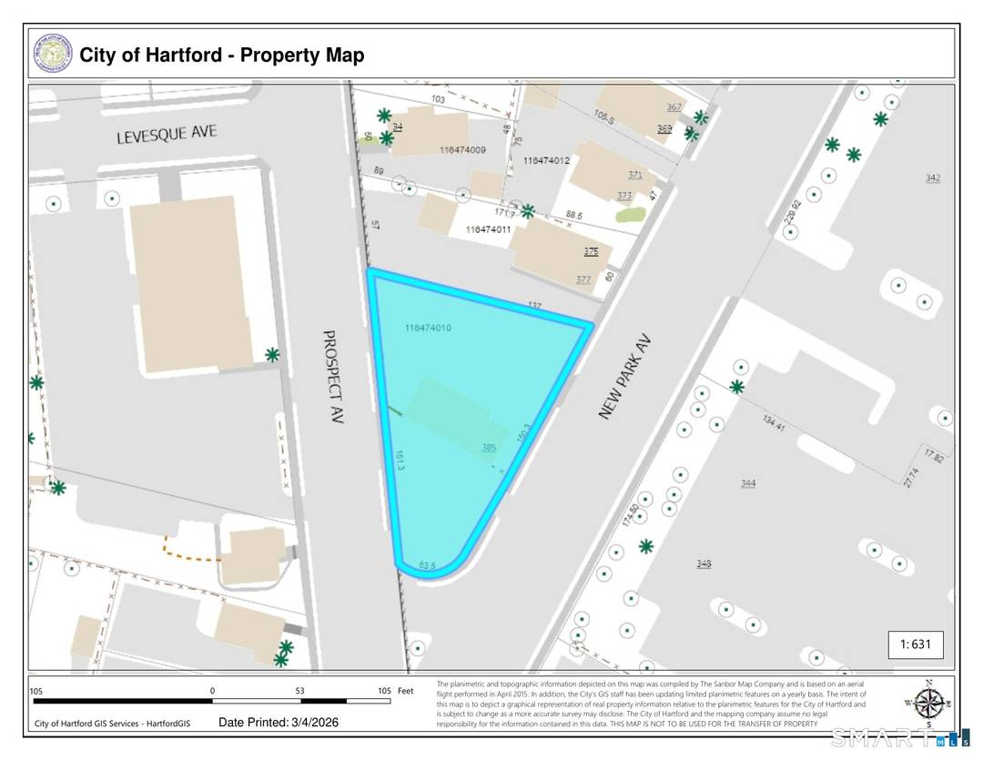 We are pleased to offer for sale 385 New Park Ave, a retail property perfectly located in a high traffic intersection on the border between Hartford and West Hartford, CT.