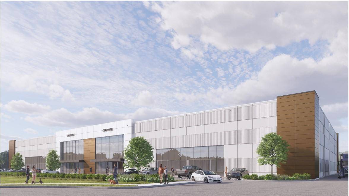 Brand New Industrial Building Currently Under Construction.